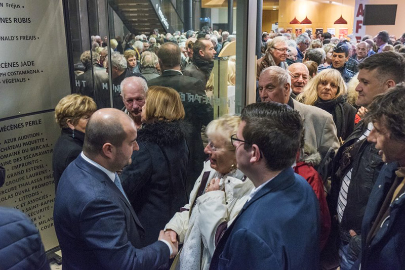 Le maire a présenté ses voeux aux Fréjusiens