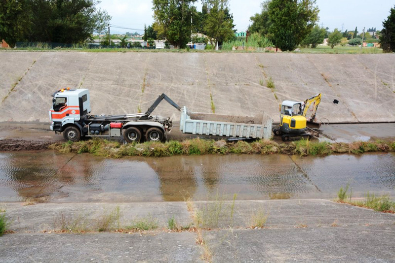 Reyran : la ville de Fréjus renforce et conforte ses digues