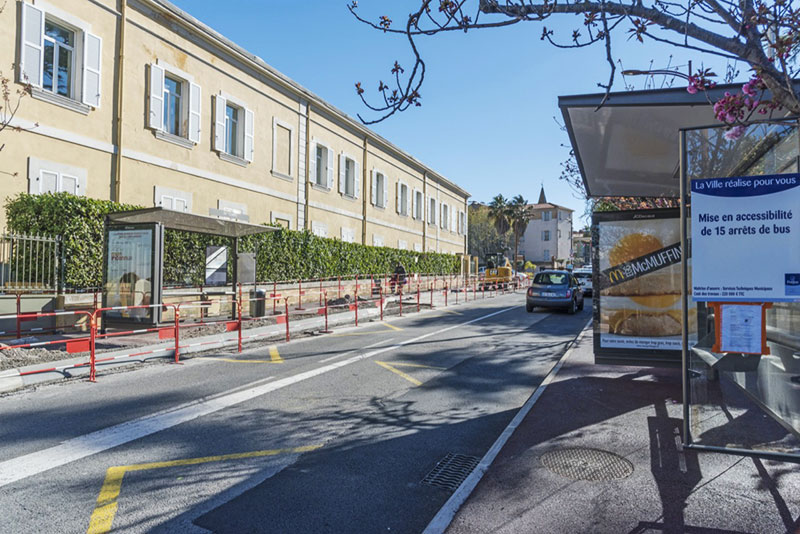 Création d’une jonction de piste cyclable à Port-Fréjus