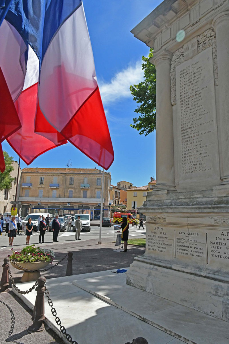 Fréjus commémore le 80e anniversaire de l’appel du 18-Juin 1940 du Général de Gaulle