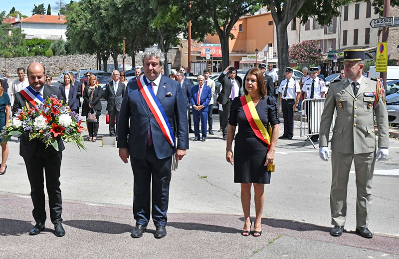 Fréjus commémore le 80e anniversaire de l’appel du 18-Juin 1940 du Général de Gaulle