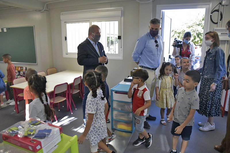 Le maire David Rachline sonne la rentrée des classes