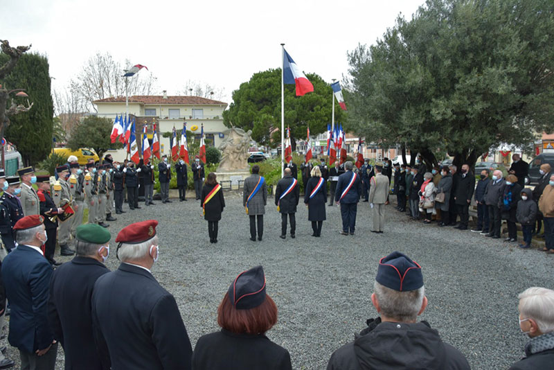 Hommage aux morts pour la France de la Guerre d’Algérie et des combats du Maroc et de la Tunisie : une cérémonie pour ne jamais oublier !
