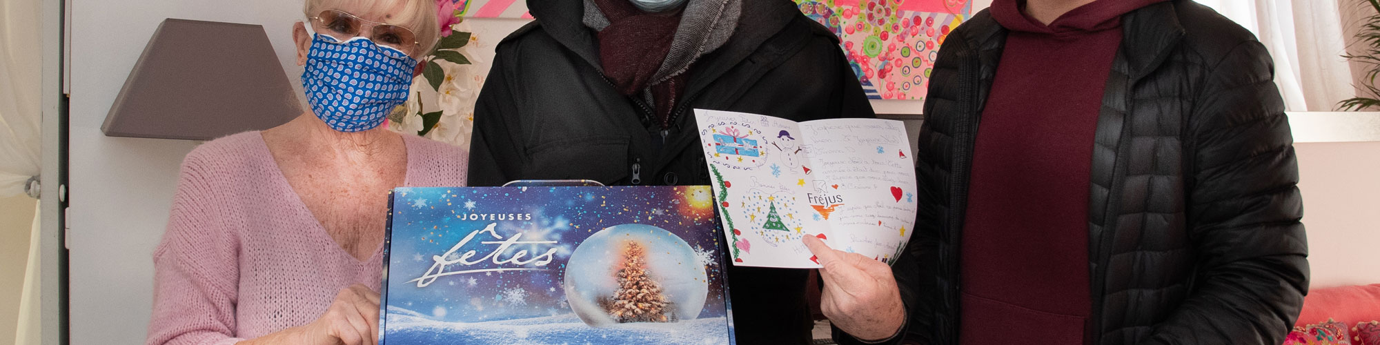 Image d'illustration : Les colis de Noël distribués à nos seniors