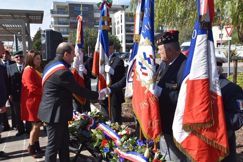 Cérémonie en mémoire aux morts de la fusillade du 19 mars 1962