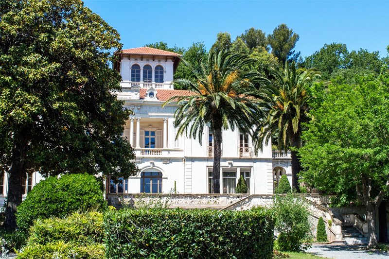 Jardin de la villa Marie