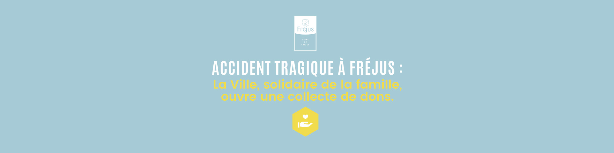 Image d'illustration : La Ville, solidaire de la famille, ouvre une collecte de dons