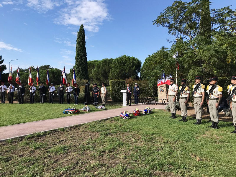 Cérémonie d'hommage aux harkis en ce jour du 25 septembre 