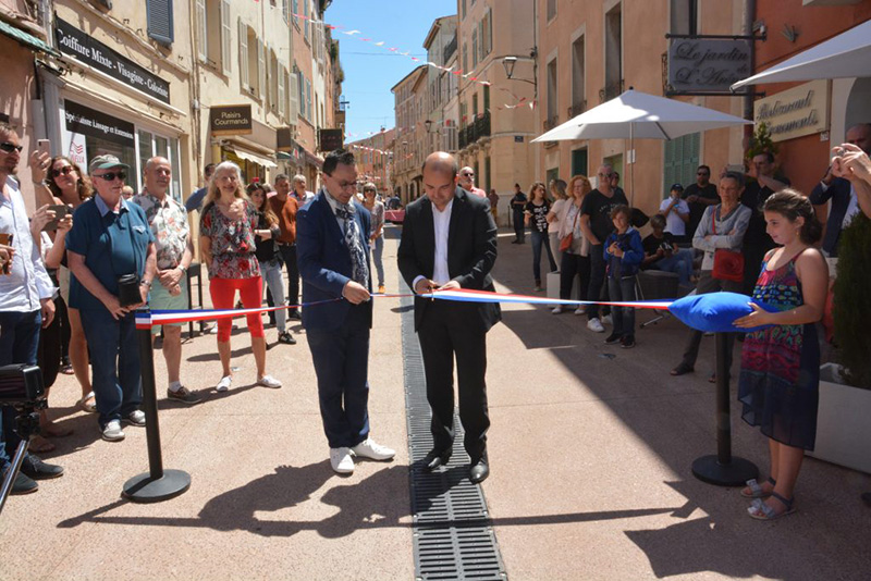 La rue du Général de Gaulle inaugurée !