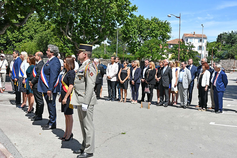 Fréjus commémore le 80e anniversaire de l’appel du 18-Juin 1940 du Général de Gaulle