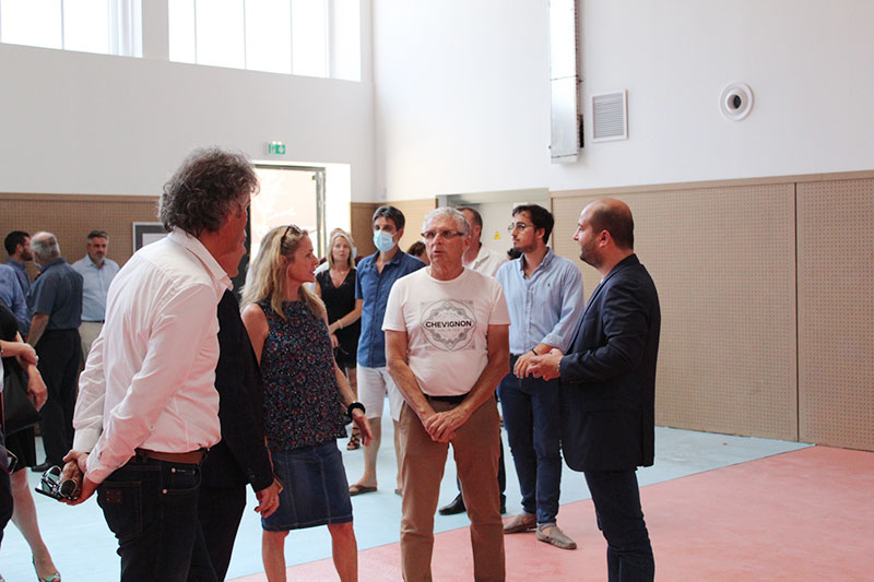 Remise des clés du Pôle Enfance