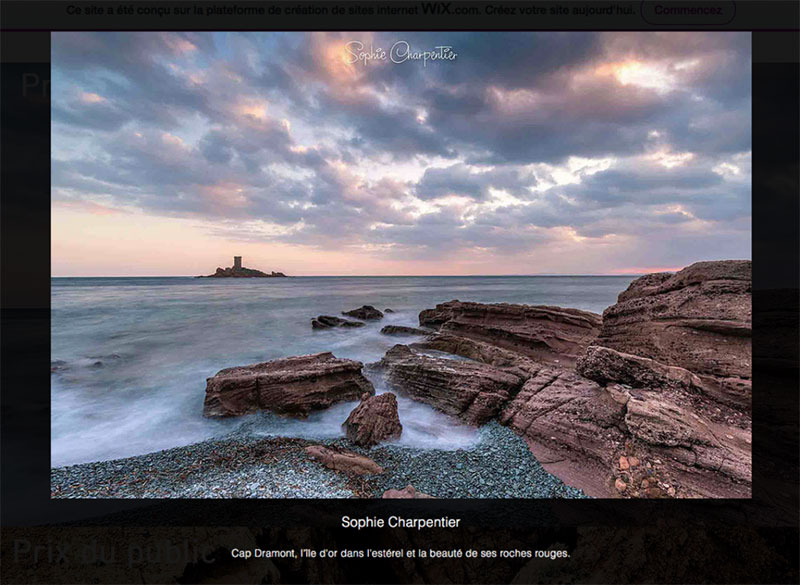 Opération Grand Site de l'Estérel : projets et remise des prix aux lauréats du concours photo "Mon paysage de l'Estérel"