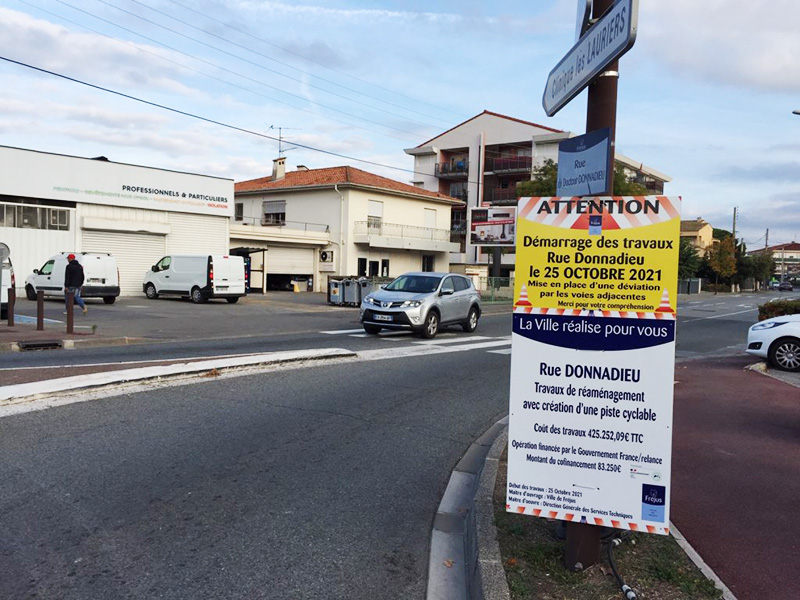 Travaux rue Donnadieu : anticipez vos itinéraires de circulation