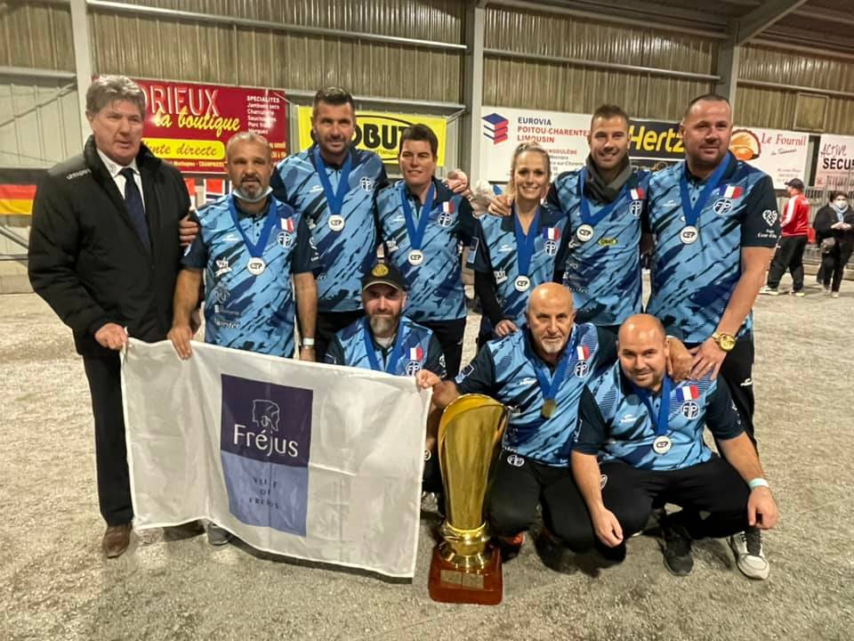 Le Fréjus International Pétanque vainqueur de l'Eurocup