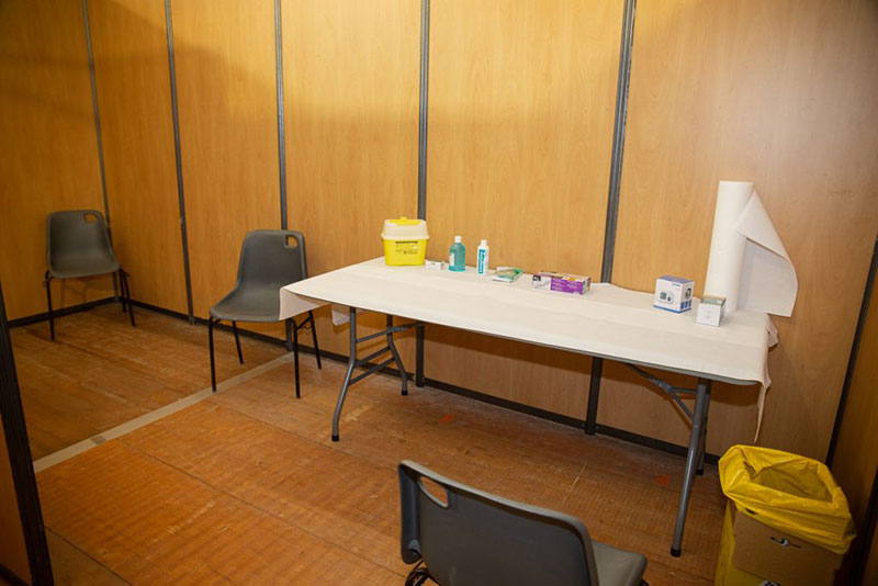 Le centre de vaccination intercommunal ouvert à Fréjus depuis le 18 janvier