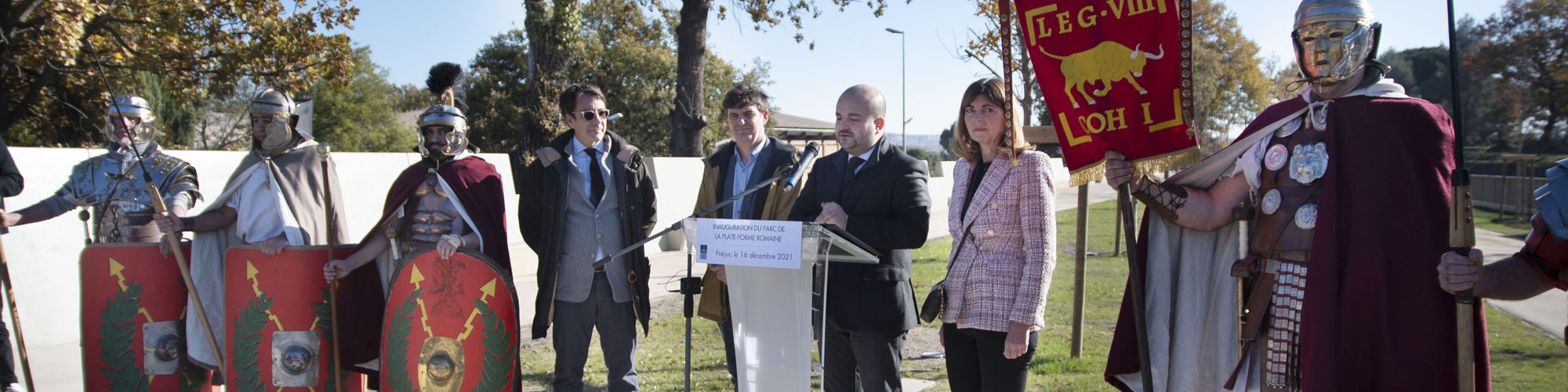 Image d'illustration : Inauguration de la plateforme romaine