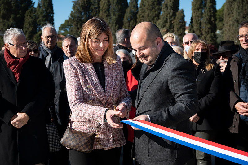 Inauguration de la plateforme romaine 