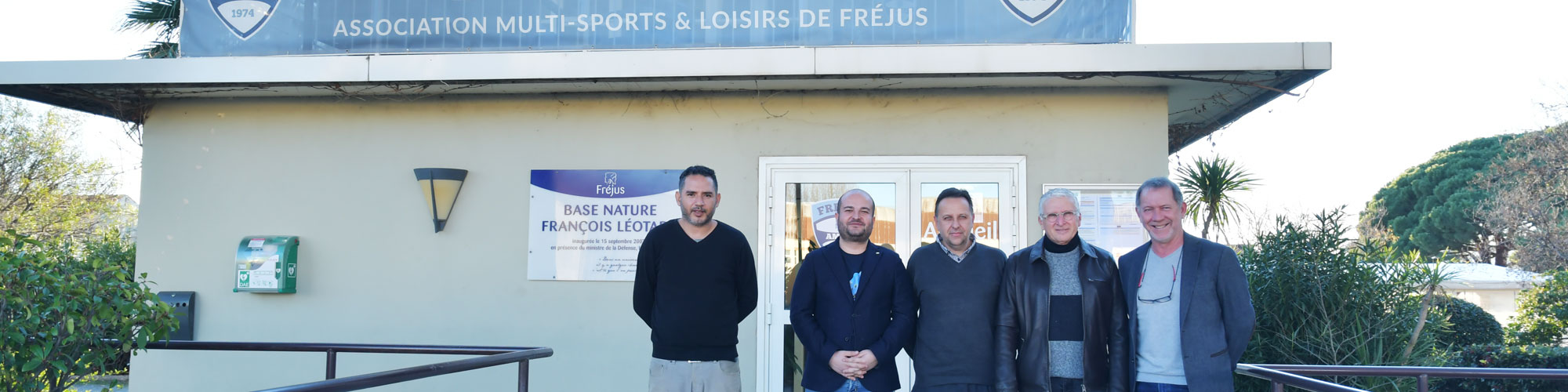 Image d'illustration : Le Maire visite les nouveaux locaux de l’AMSLF à la Base nature