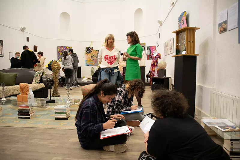 La Maison des Arts accueille les élèves du collège Léotard