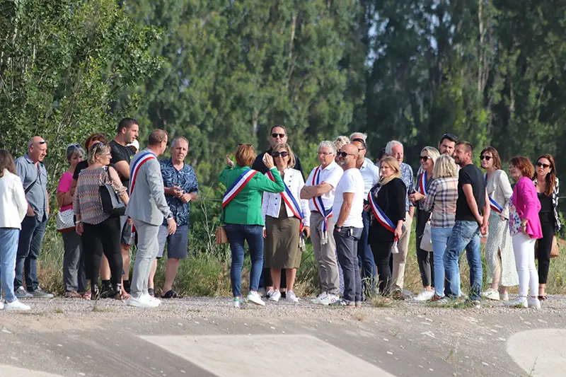 Un Clean-Tag géant sur les berges du Reyran