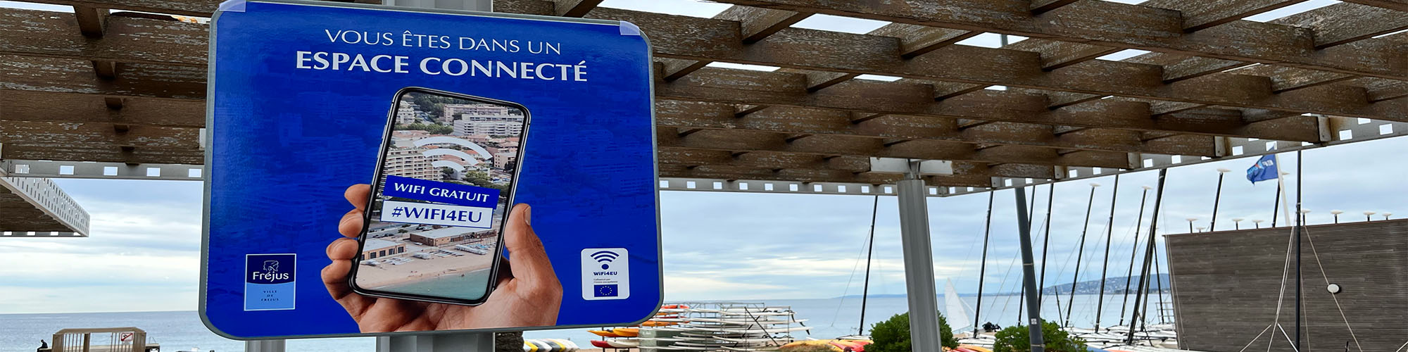 Image d'illustration : WIFI4EU : Fréjus une ville résolument connectée !