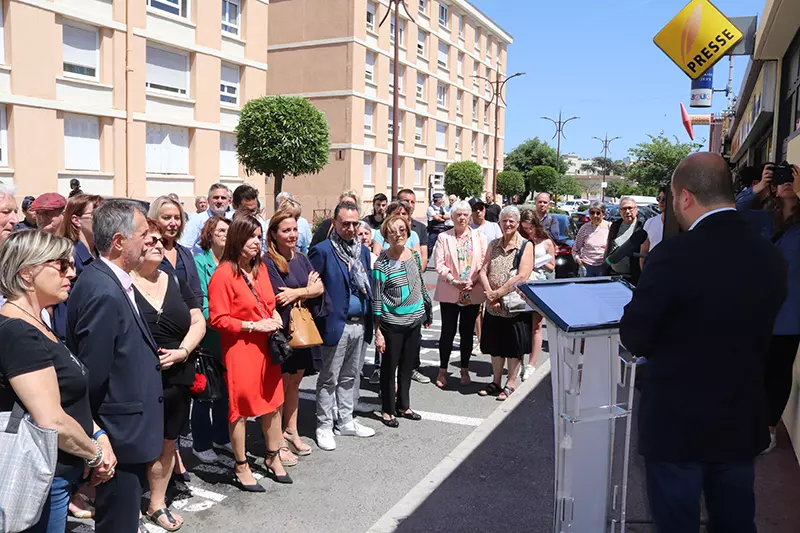 Un poste de police municipale inauguré par le maire au quartier Villeneuve