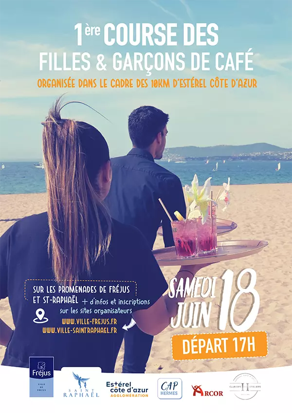 Course des filles et garçons de Café