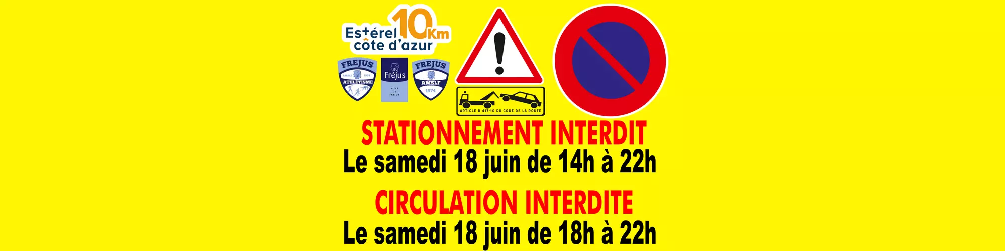 Image d'illustration : Course des 10 km : restriction de circulation le 18 juin