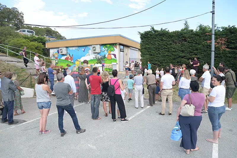 Inauguration de la Boîte à livres à Saint Jean de Cannes