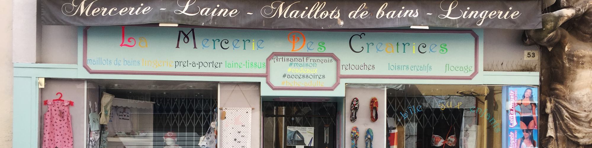 Image d'illustration : Ouverture d’une nouvelle mercerie dans le centre-ville