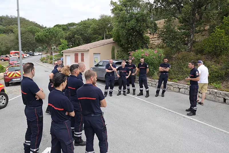 Les habitants du quartier de l’Estérel sensibilisés aux feux de forêts