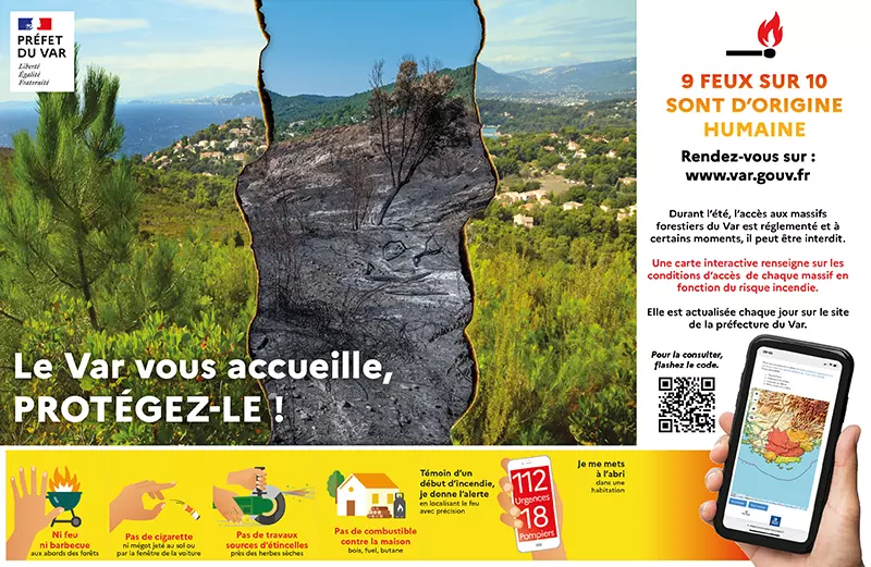 Risque incendie : une carte interactive vous renseigne