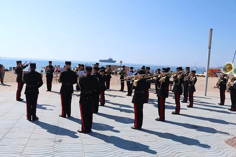 La Musique des Troupes de Marine à Fréjus