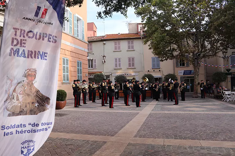 La Musique des Troupes de Marine à Fréjus