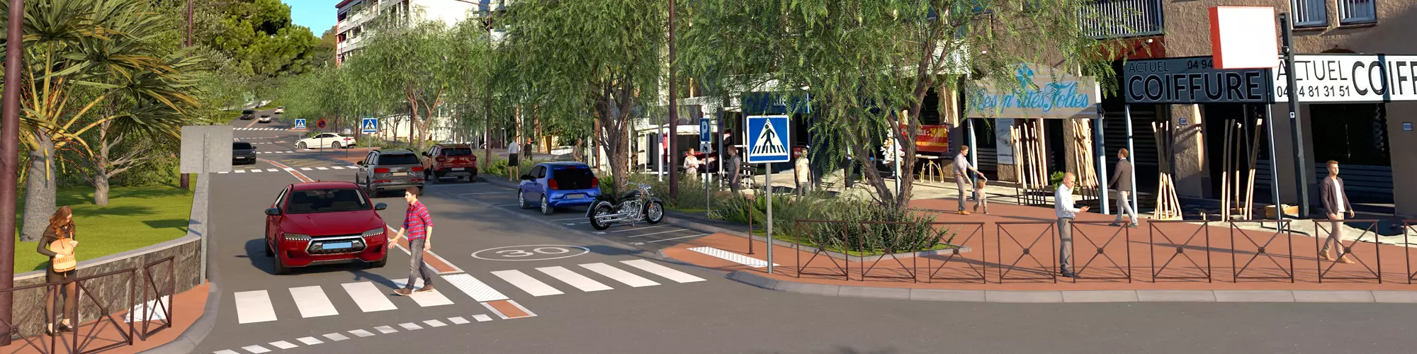 Image d'illustration : Reprise des aménagements à Saint-Aygulf