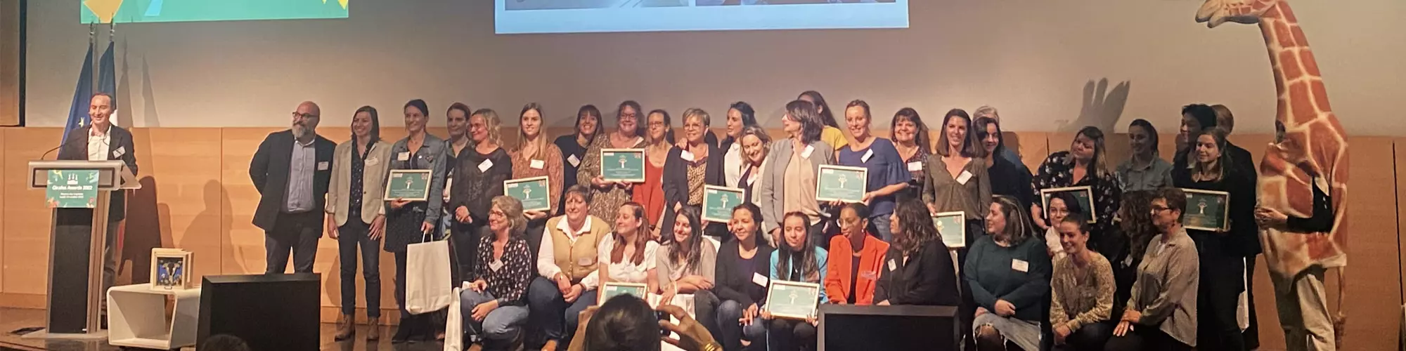 Image d'illustration : Le « Girafe Award » est attribué à… ? La crèche l’Arche de Julii !