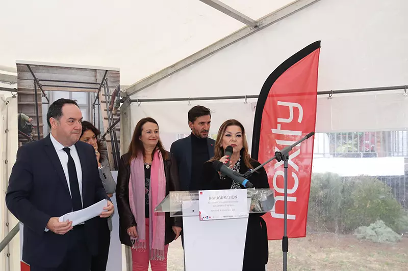 Inauguration de la résidence intergénérationnelle « Les Jardins d’Agrippa » à Villeneuve