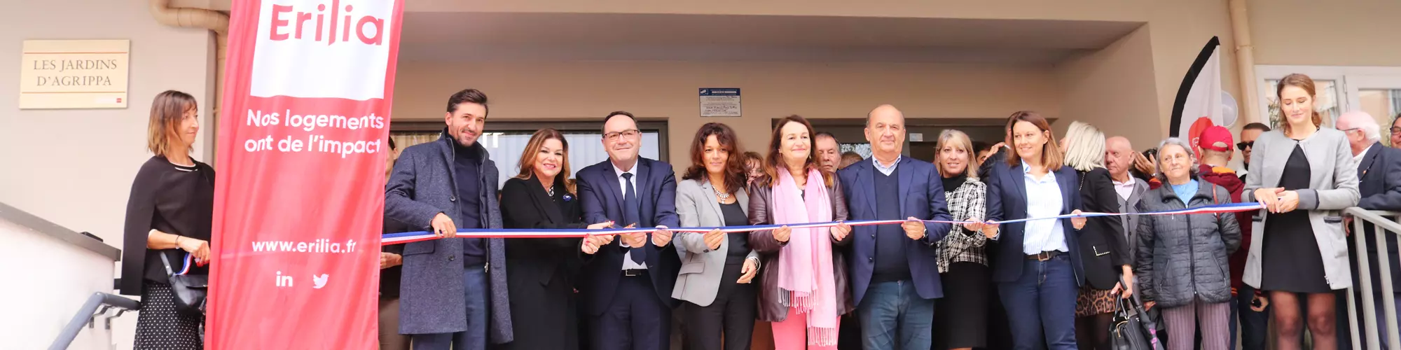 Image d'illustration : Inauguration de la résidence intergénérationnelle « Les Jardins d’Agrippa » à Villeneuve