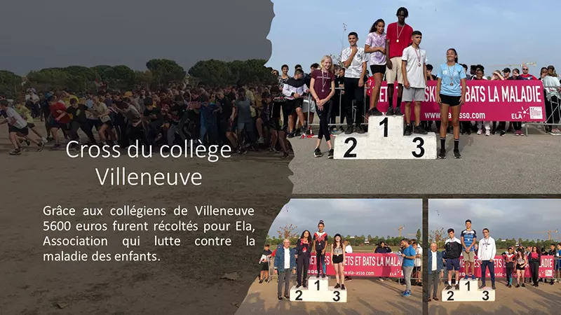 Le CROSS solidaire du collège Villeneuve