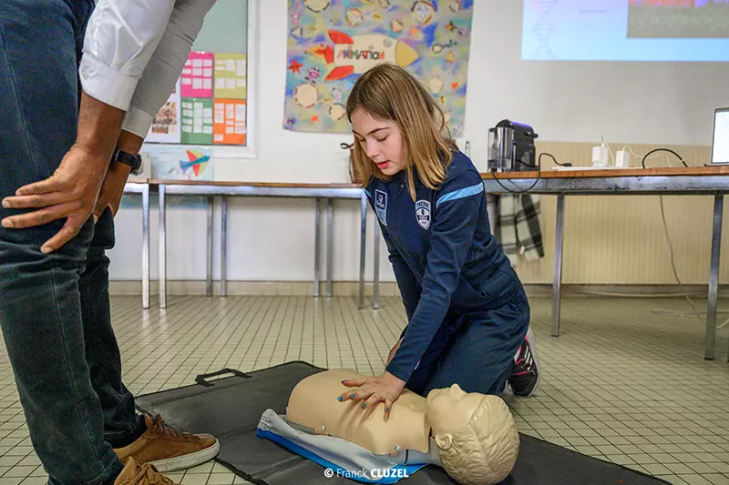 Les jeunes sportifs Fréjusiens initiés aux Premiers Secours