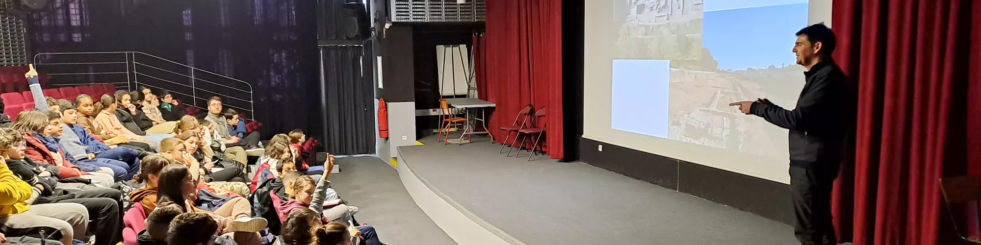 Image d'illustration : Le métier d’archéologue présenté au collège Villeneuve