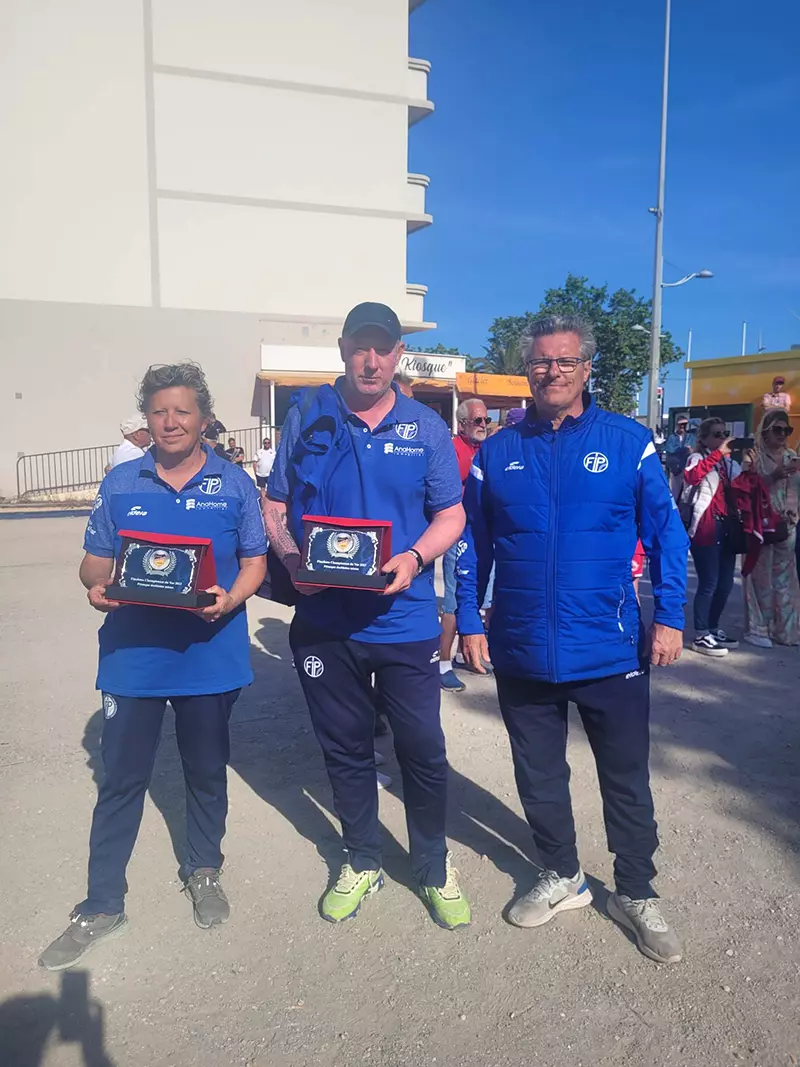 Le Fréjus International Pétanque obtient une quintuple qualification aux championnats de France