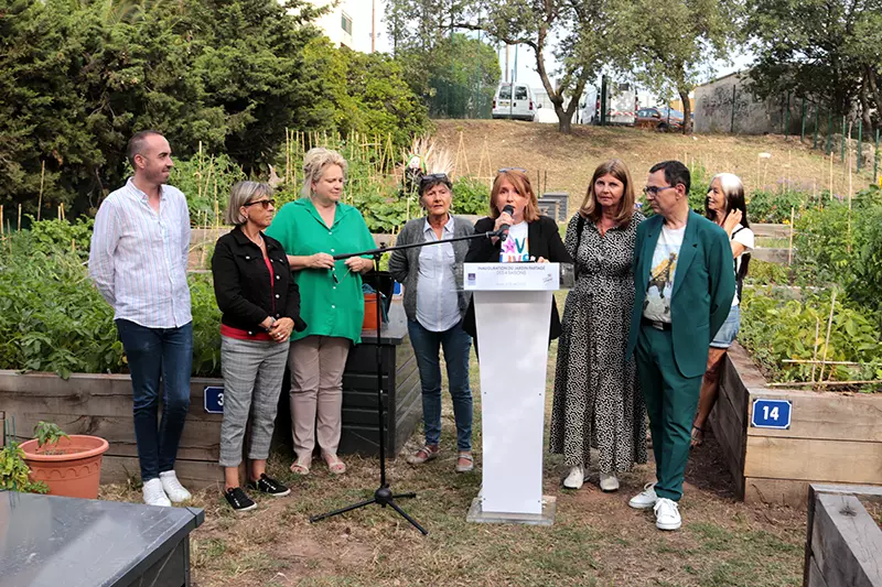 Nouveaux Jardins Partagés inaugurés aux 4 saisons