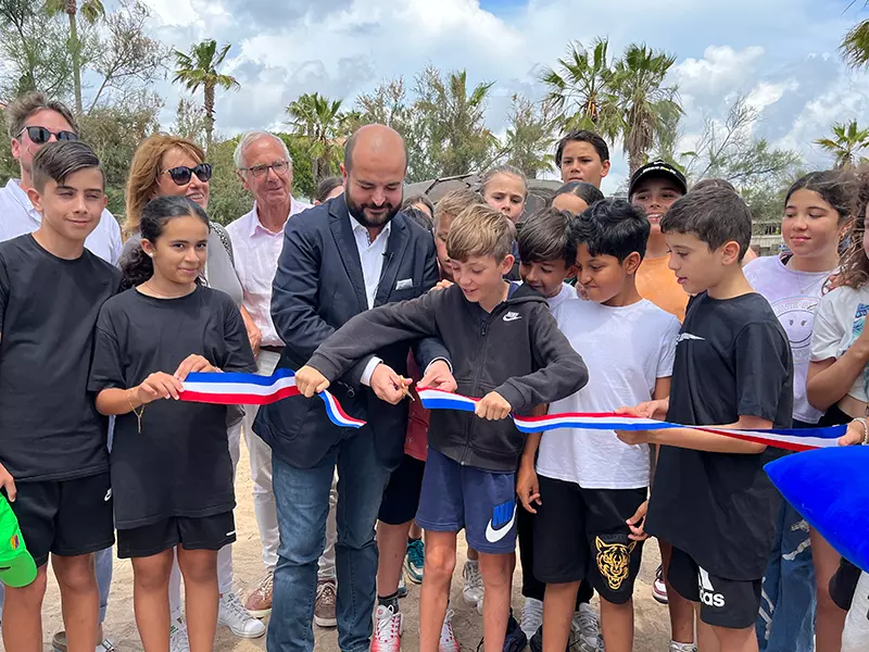 Plage Caouanne : Une inauguration dédiée à la préservation marine