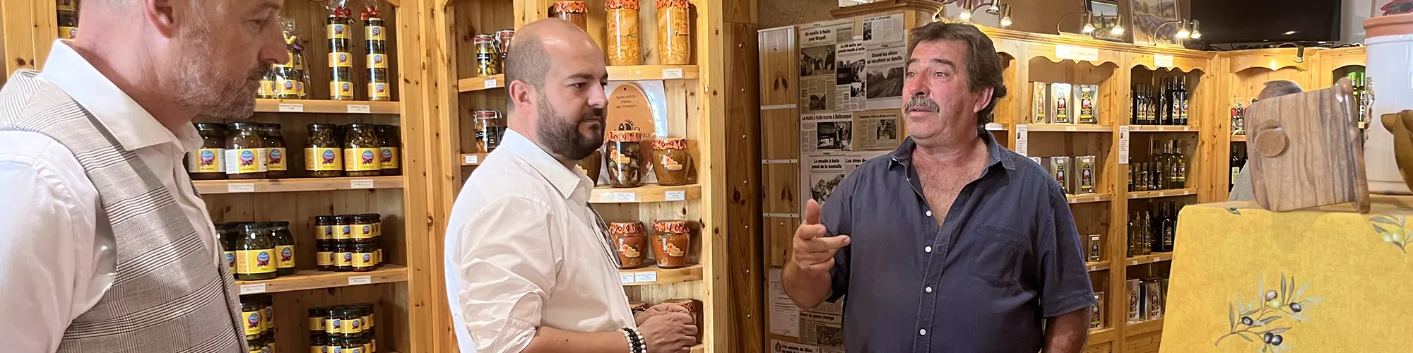 Image d'illustration : Le Maire visite le « Moulin de Magali »