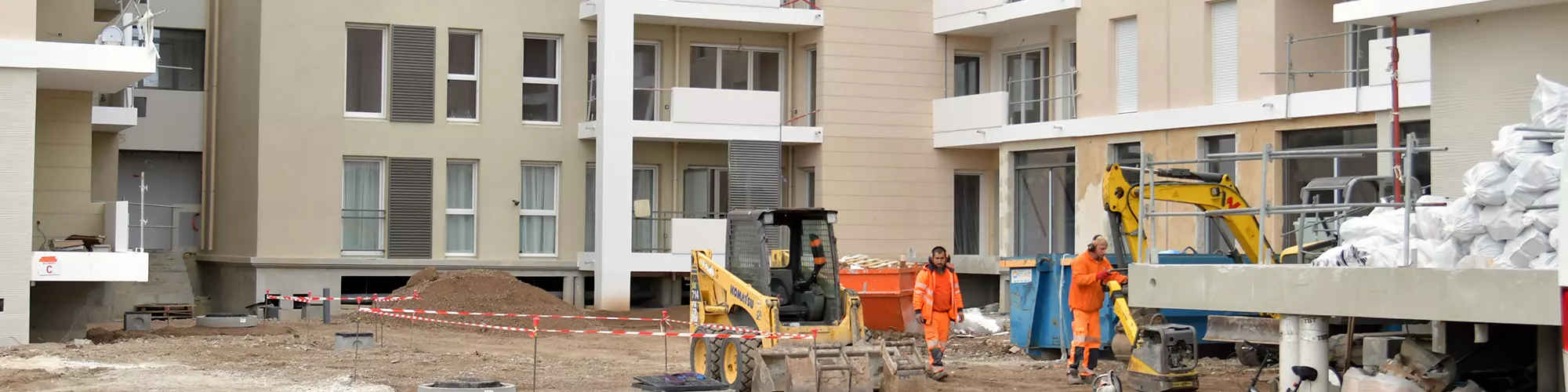 Image d'illustration : Résidence Senior Villa Marina : le Maire en visite sur le chantier !