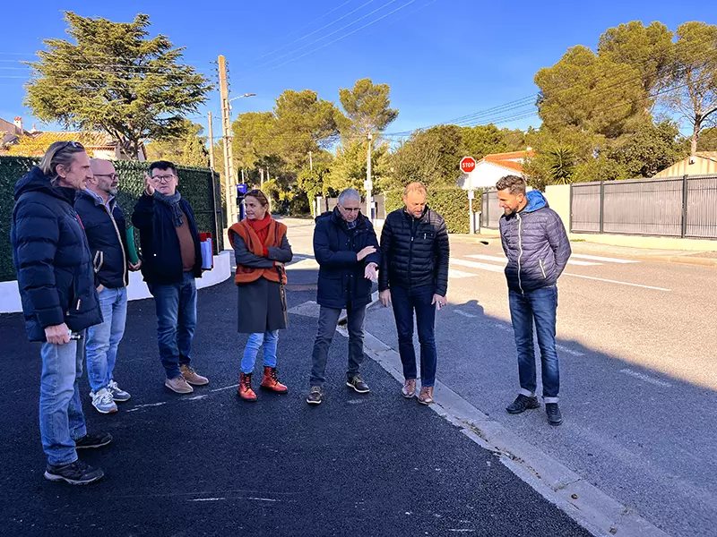 Réception des travaux du gymnase Auzerau