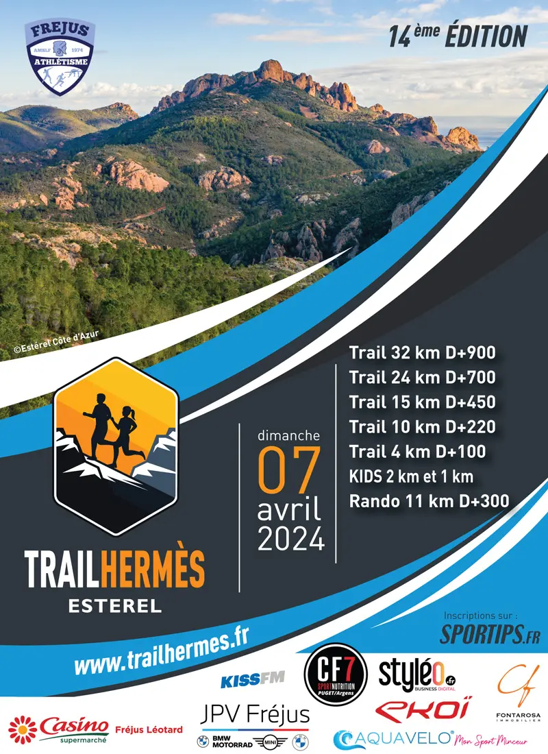 Inscriptions ouvertes pour le Trail Hermès Estérel