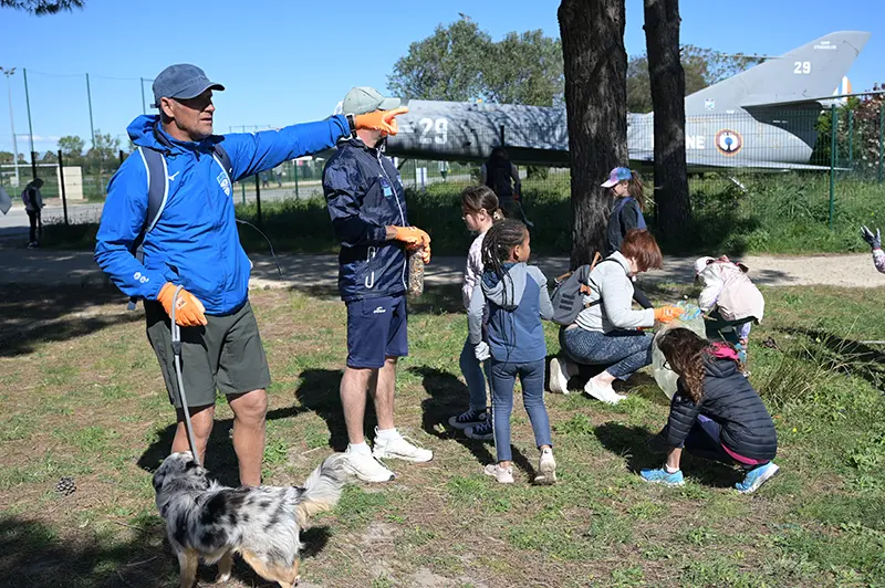 Les sportifs de l’AMSLF prennent soin de l’environnement 