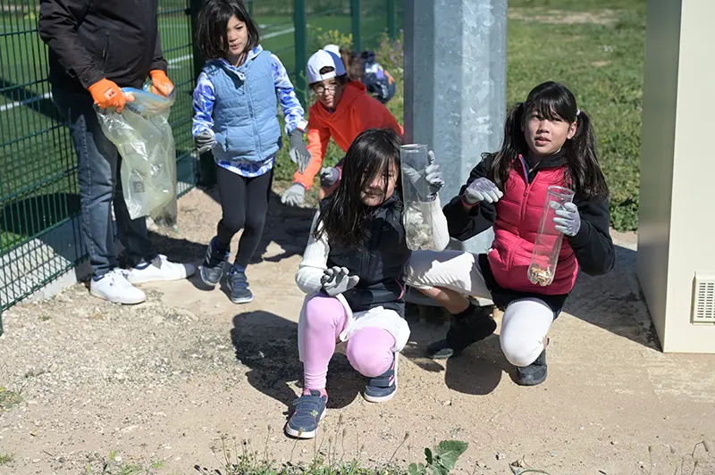 Les sportifs de l’AMSLF prennent soin de l’environnement 